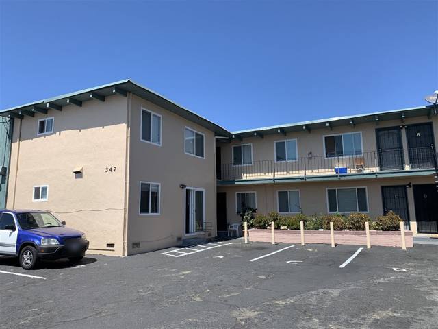 347 Vaqueros Ave — two-story building and off-street parking