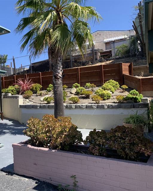 Landscaped grounds